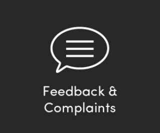 Feedback &amp; Complaints